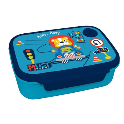 Diakakis Plastic Food Container and Water Bottle Set