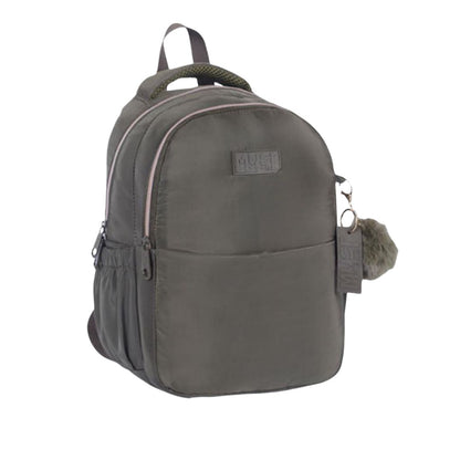 Must Team Monochrome Mini Khaki Backpack
