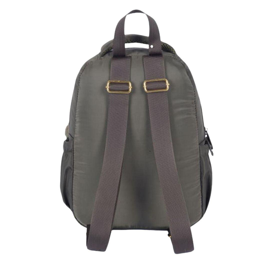 Must Team Monochrome Mini Khaki Backpack