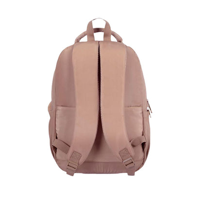 Must Monochrome Mini Beige Backpack 17"