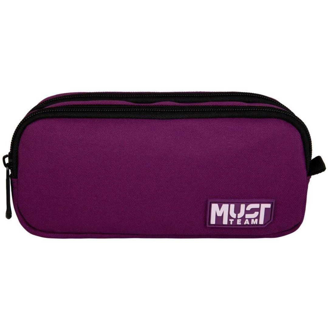 Must Pencil Case Barrel Monochrome Violet with Lila