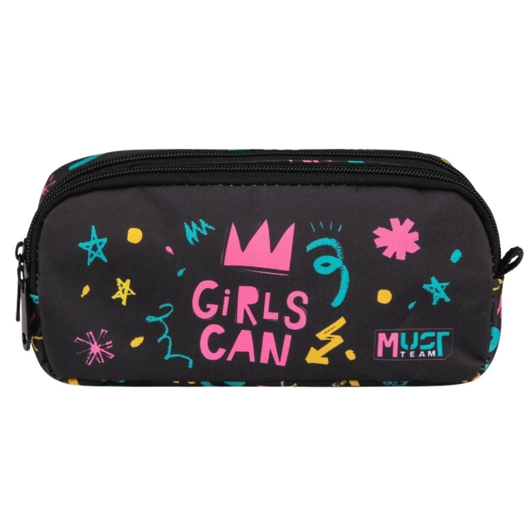 Must School Pencil Case Barrel Energy Girls