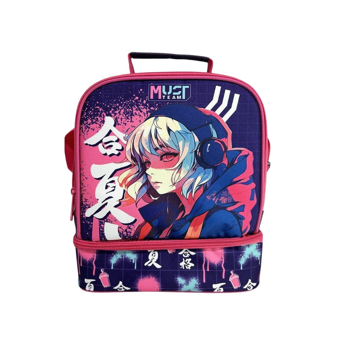 Must Yummy Anime Girl Lunch Bag