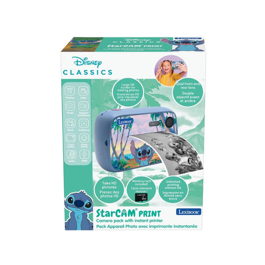 Lexibook Disney Stitch Instant Camera