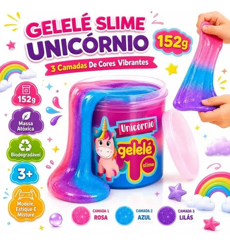Gelele Unicorn Slime