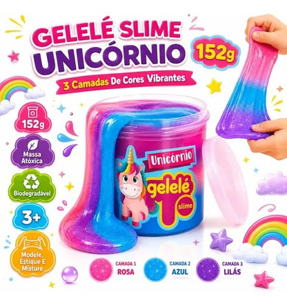 Gelele Unicorn Slime