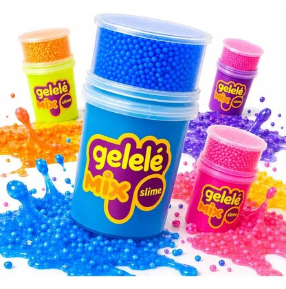 Gelele Slime Mix with Styrofoam Balls