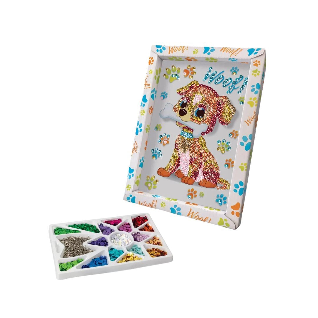 Lansay Puppy Sequins Collection Creative Toy