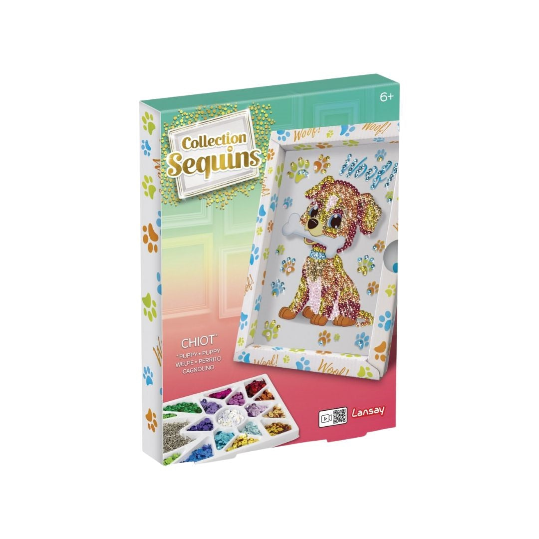 Lansay Puppy Sequins Collection Creative Toy