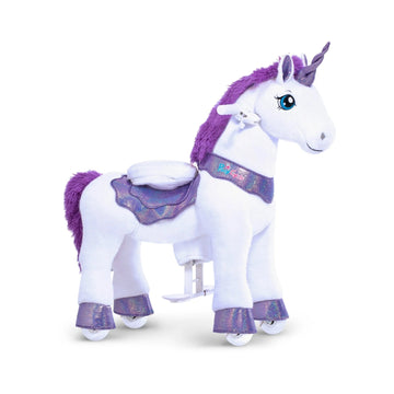 Ponycycle Riding Purple Horse - 4-8 Years