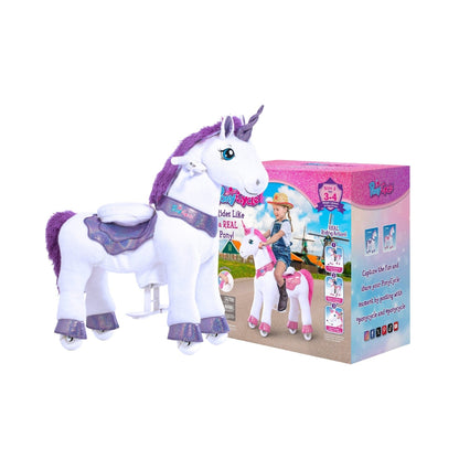 Ponycycle Riding Purple Horse (3-4 Years)