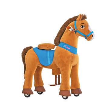 Ponycycle Riding Light Brown Horse - 3-4 Years