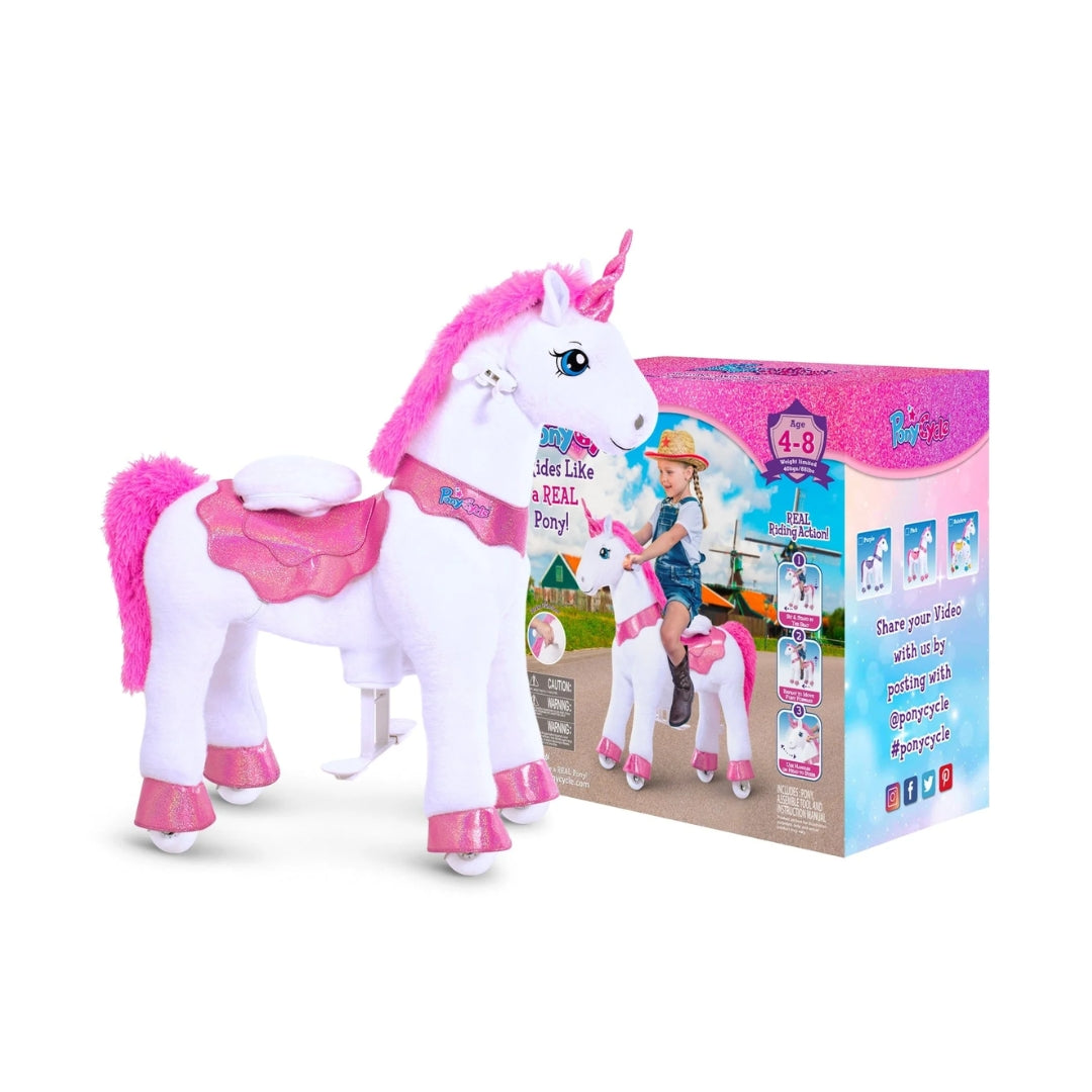 Ponycycle Riding Pink Horse (4-8 Years)