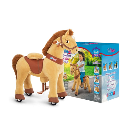 Ponycycle Riding Brown Horse (4-8 Years)