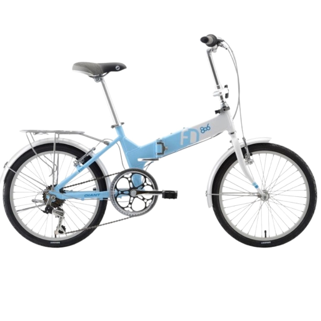 Giant Foldable Bike Light Blue