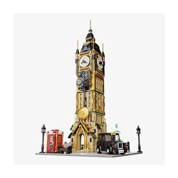 Pantasy Steampunk Clock Tower Building Set