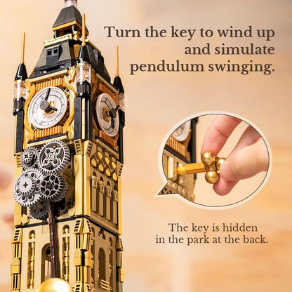 Pantasy Steampunk Clock Tower
