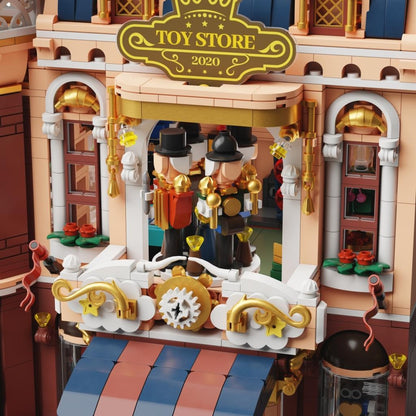 Pantasy Retro Toy Store Modular Brick Building
