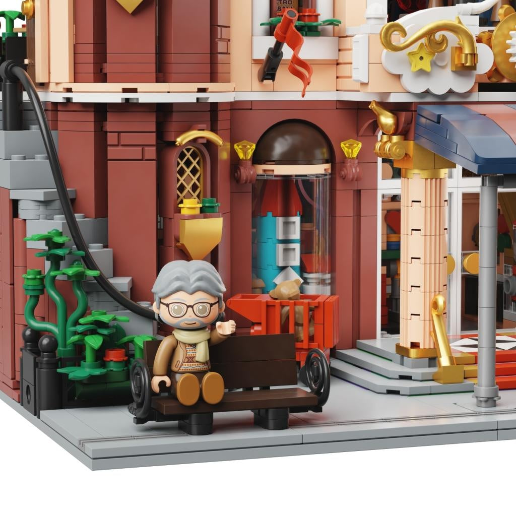 Pantasy Retro Toy Store Modular Brick Building