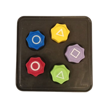 Zag XO Square Fidget Gonggi Game