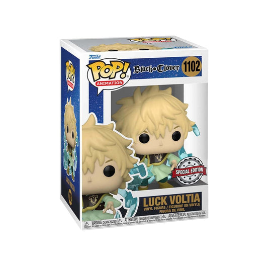 Funko Pop Black Clover Luck Voltia Figure