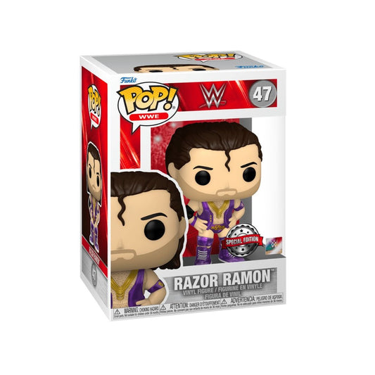 Funko Pop Razor Ramon Purple Metallic WWE