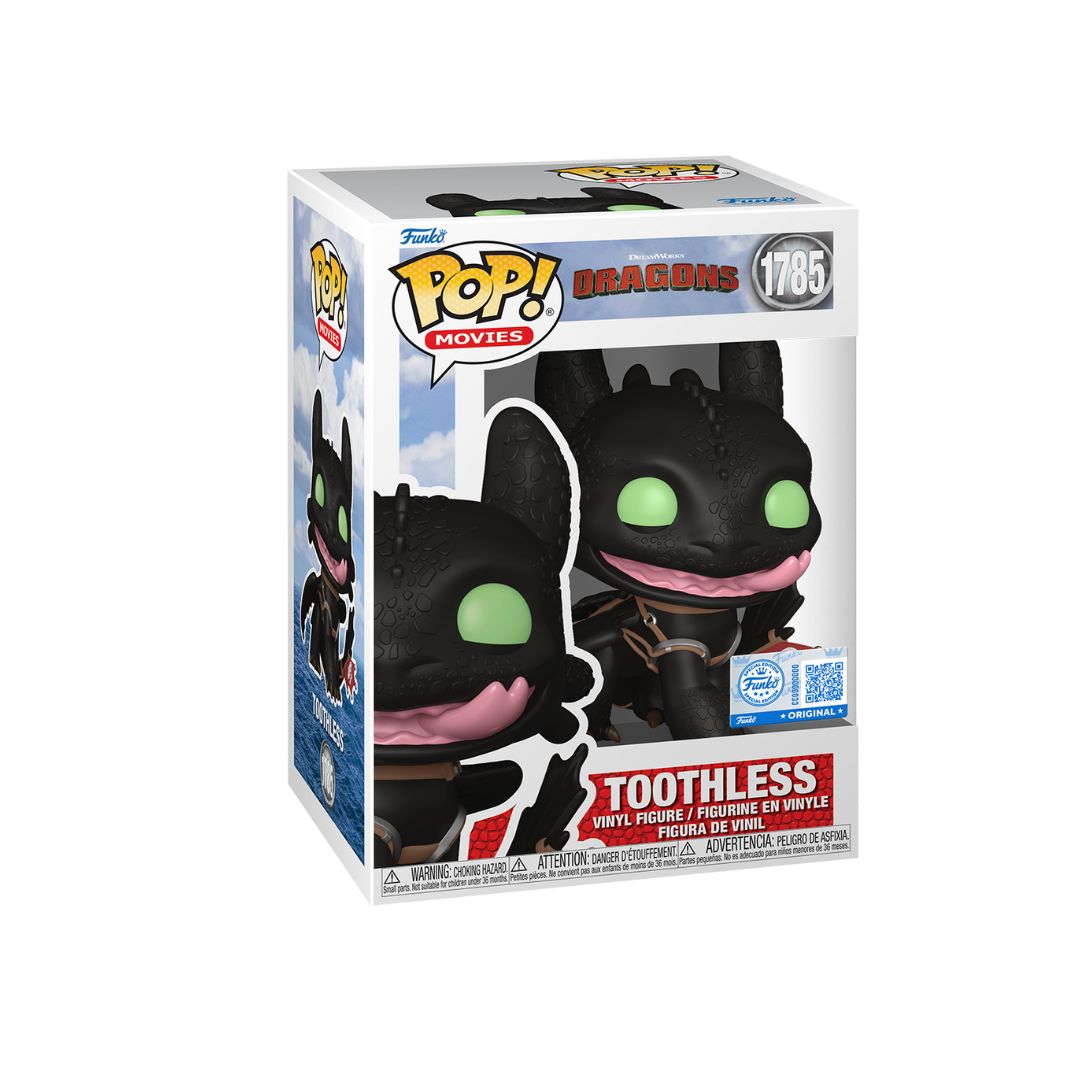 Funko Pop Toothless With Tongue 1785 - How To Train Your Dragon