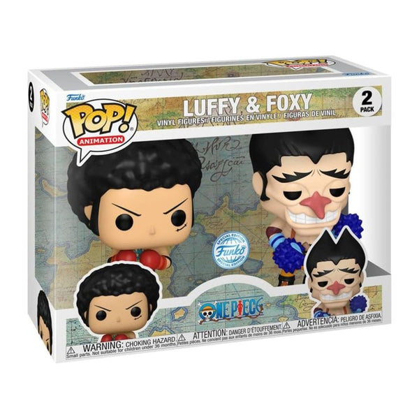 Funko Pop Animation One Piece – Luffy & Foxy - Lebanon – JouéClub