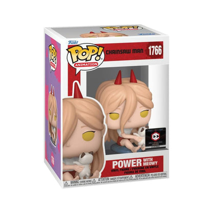 Funko Pop Chainsaw Man - Power with Meowy