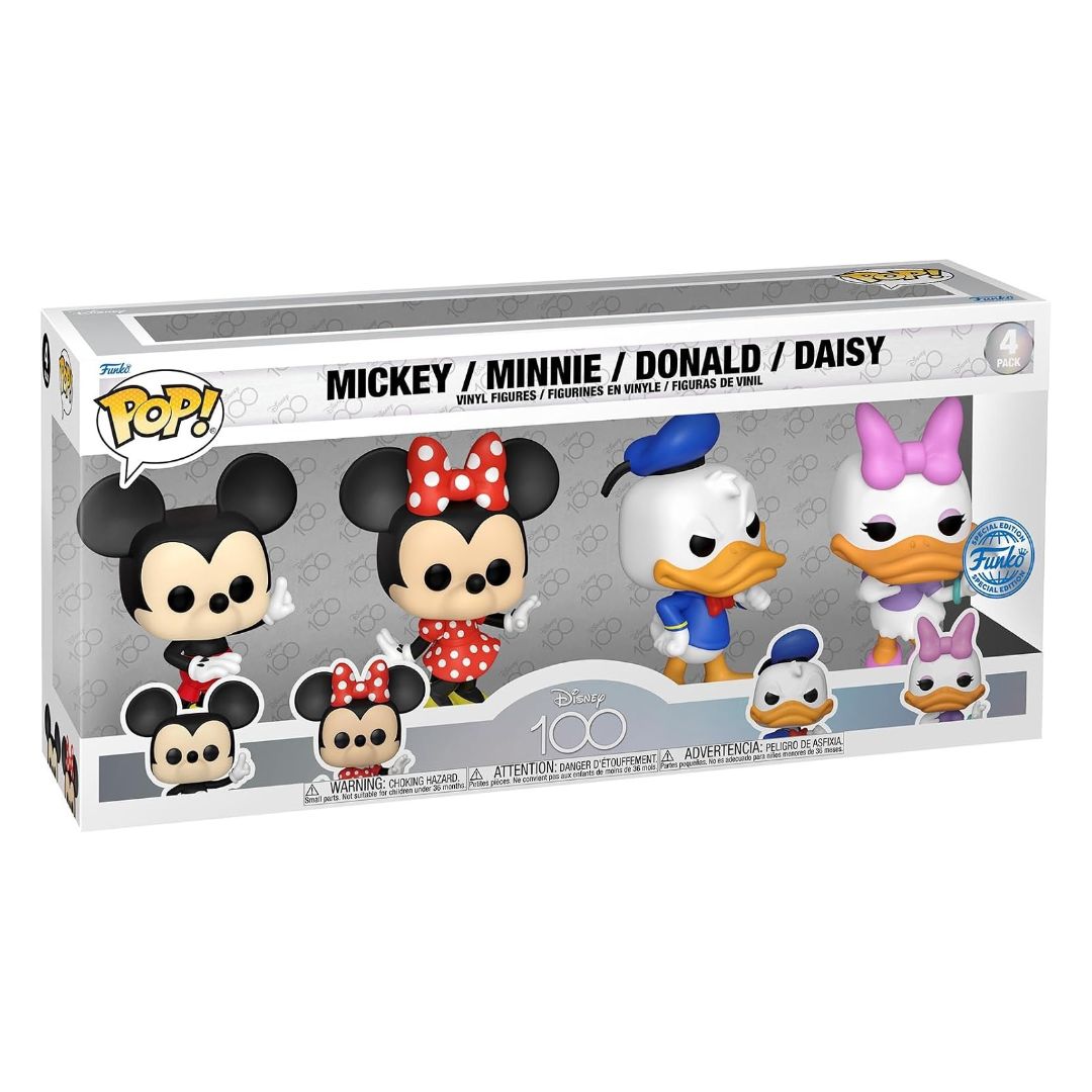 Funko Pop Disney100 Classics 4-Pack