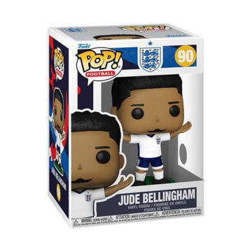Funko Pop! Football Jude Bellingham vinyl figure packaging on a white background