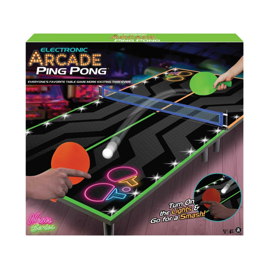 Ambassador Games Electronic Arcade Ping-Pong Neon Series