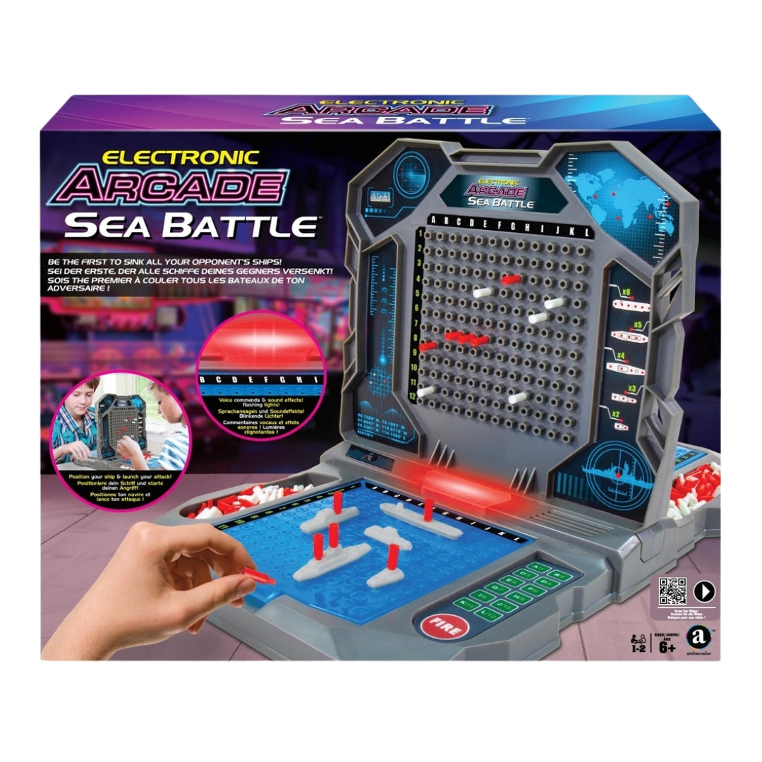 Ambassador Games Electronic Arcade Sea Battle