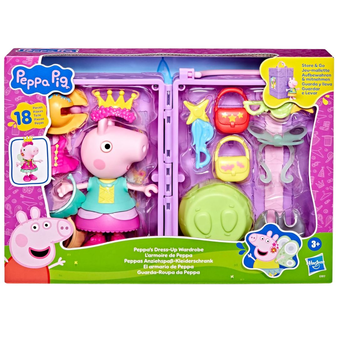 Hasbro Peppa Pig Peppa's Dressing Fun Wardrobe Playset