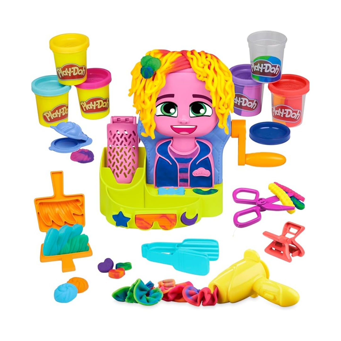 Playdoh Hair Stylin’ Salon