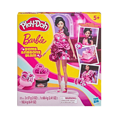 Hasbro  Play-Doh Barbie Gems and Ribbons Glam