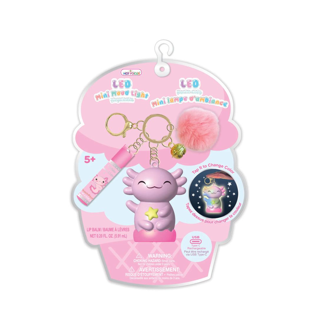 Hot Focus Mini Mood Light Keychain-Critters Edition