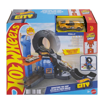 Hot Wheels City Downtown Tire Shop