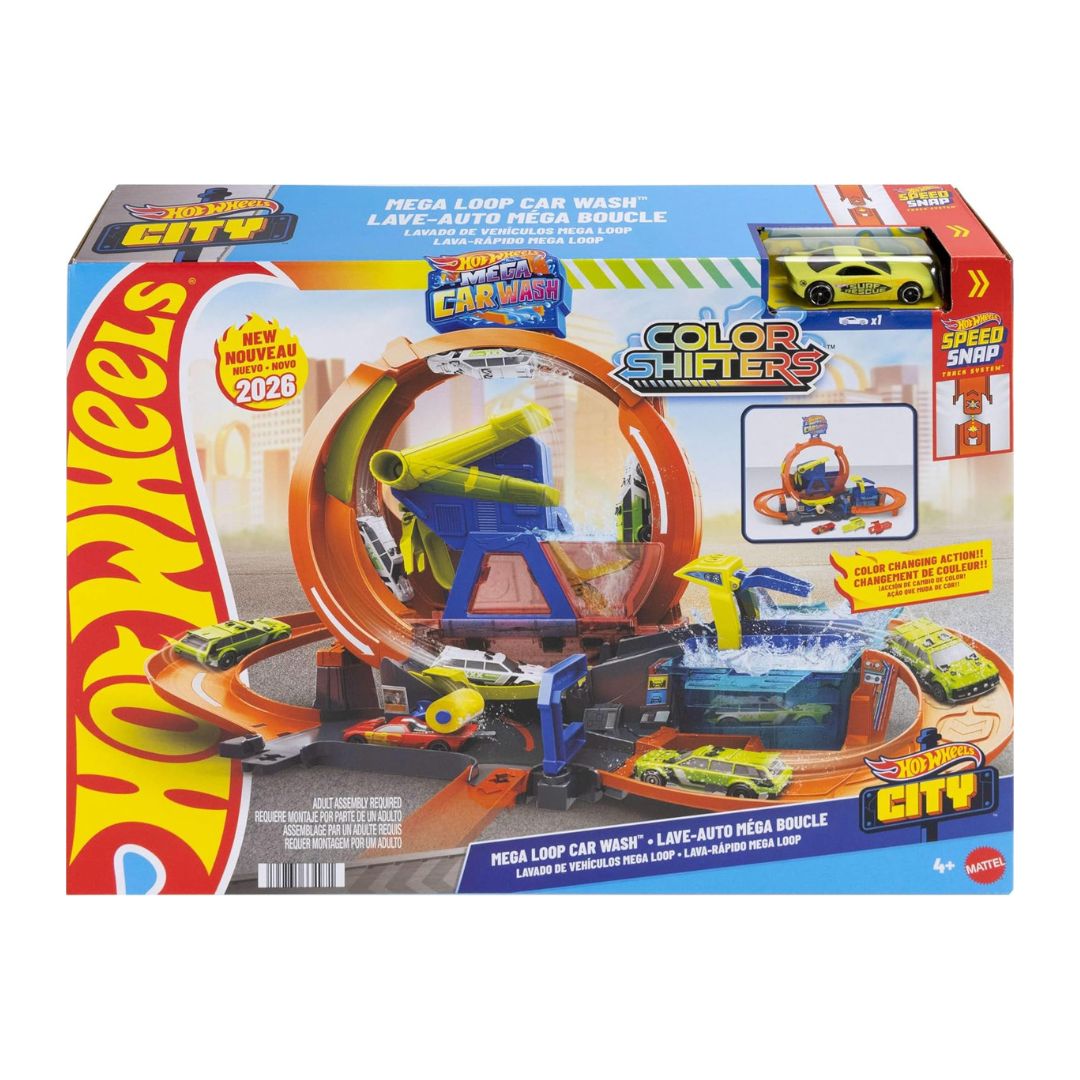 Hot Wheels City Mega Loop Car Wash