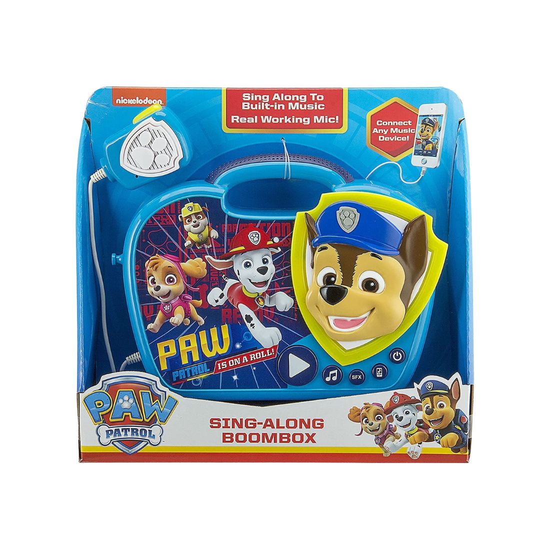 eKids Paw Patrol Sing Along Boombox