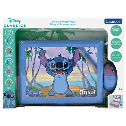 Lexibook Bilingual Educational Stitch Laptop