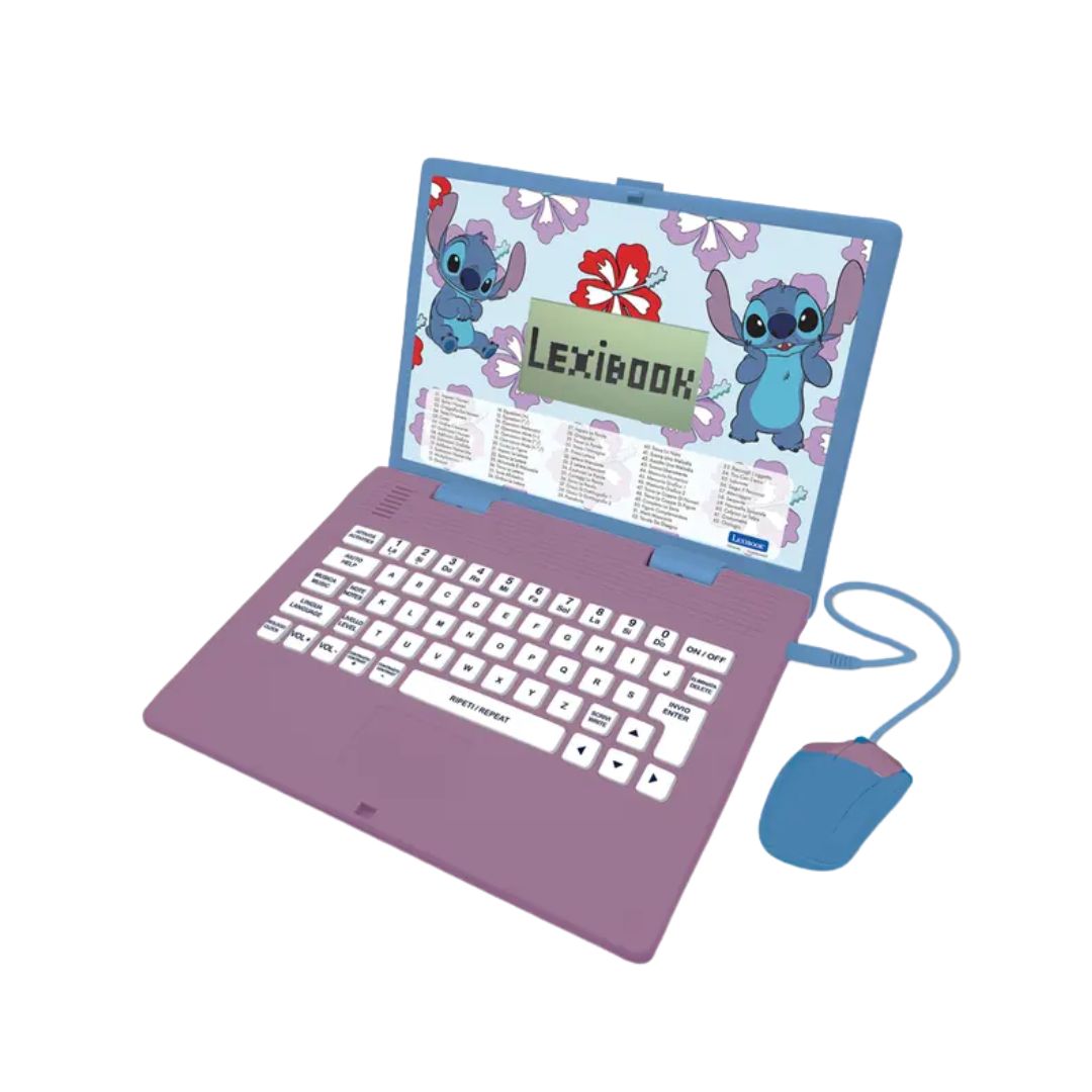 Lexibook Bilingual Educational Stitch Laptop