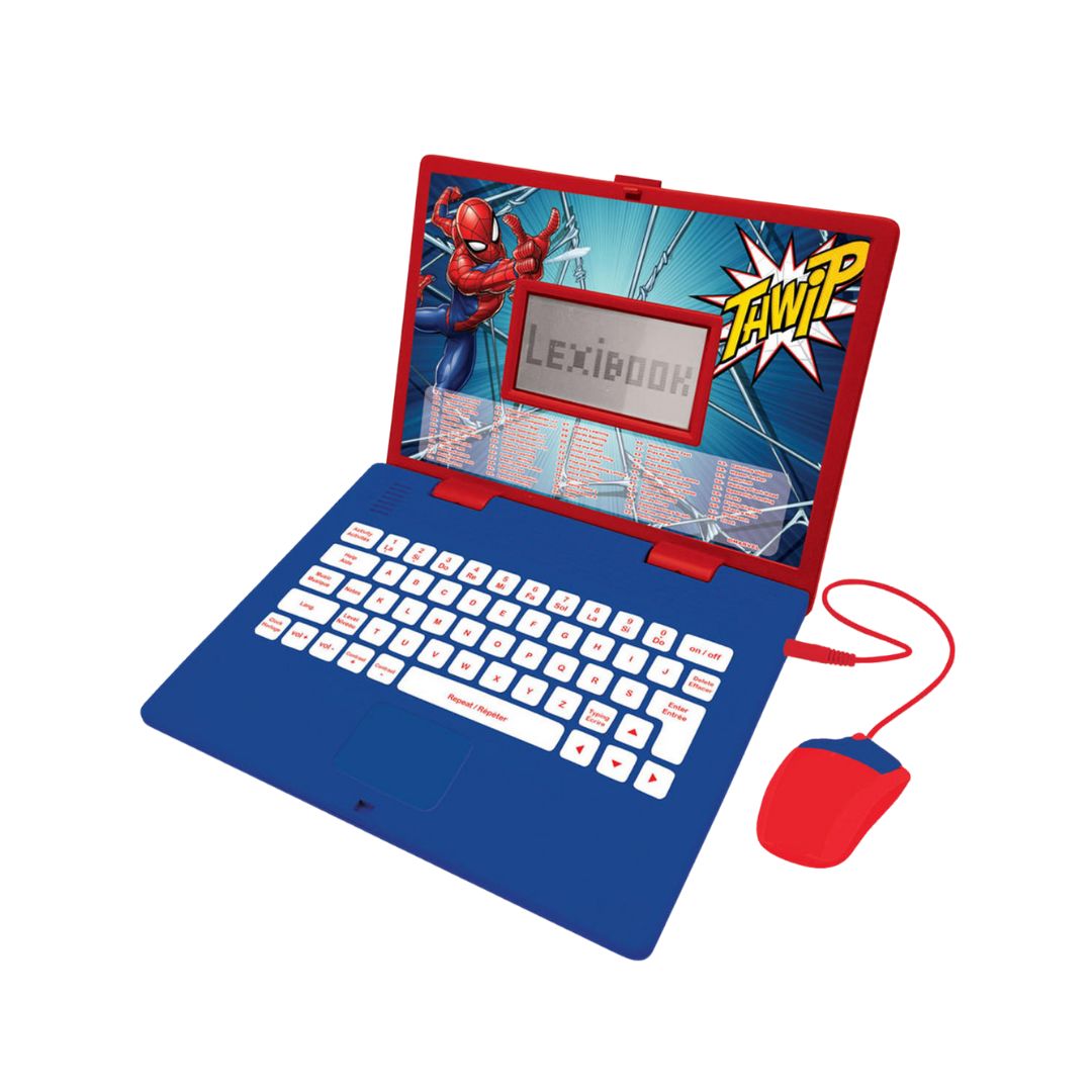 LexiBook Spider-Man Bilingual Educational Laptop