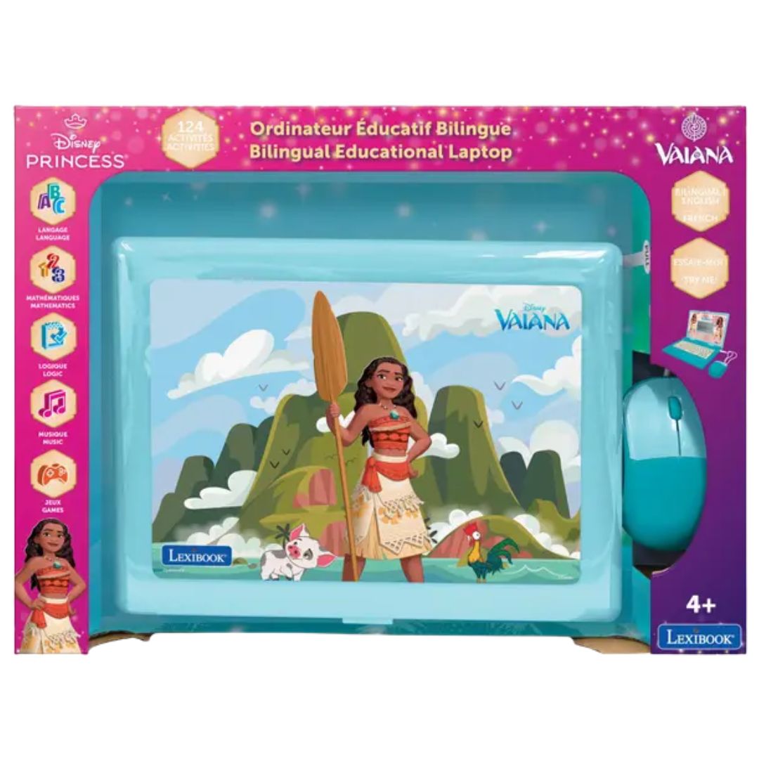 Lexibook Vaiana Bilingual Educational Laptop
