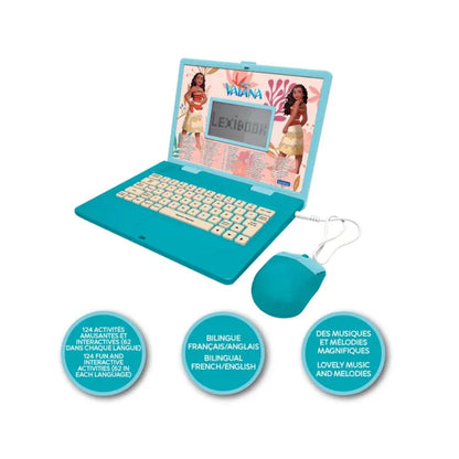 Lexibook Vaiana Bilingual Educational Laptop