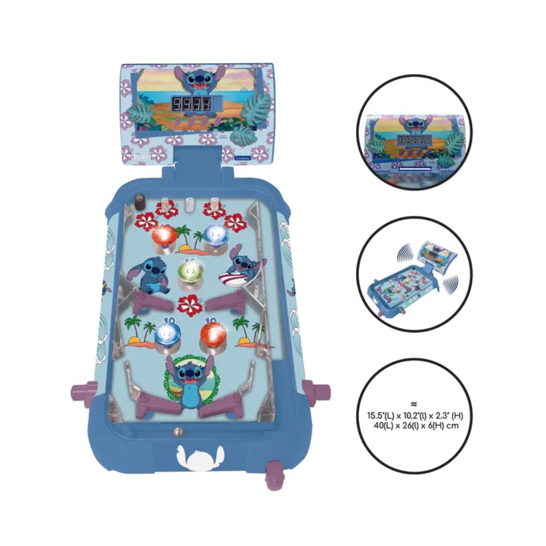 Lexibook Stitch Electronic Pinball Play Table