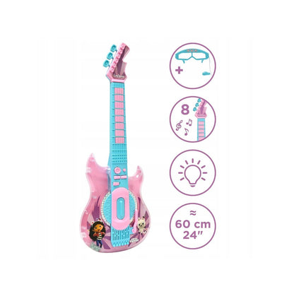 Lexibook Gabby and the Magic House Light-Up Electronic Guitar