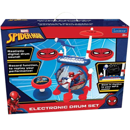 Lexibook Spider-Man Electronic Luminous Drums Set