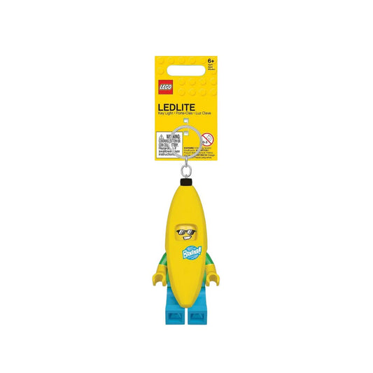 Lego Led Key Chain Banana Guy Minifigure