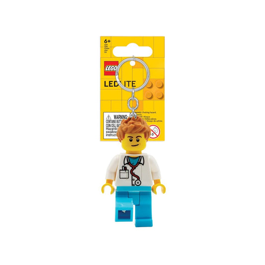 Lego Led Key Chain Doctor Minifigure